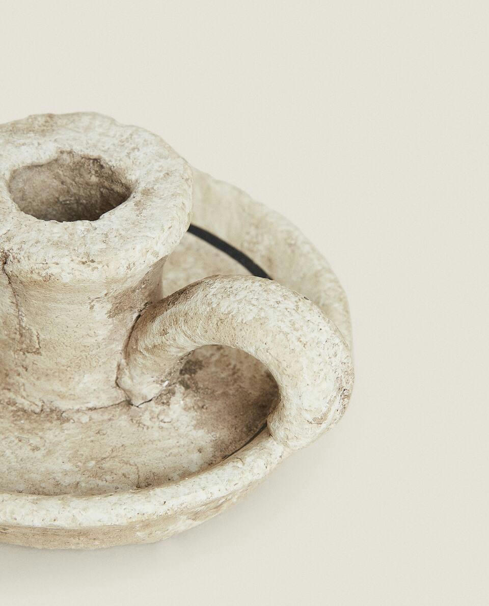 MINI CLAY CANDLESTICK