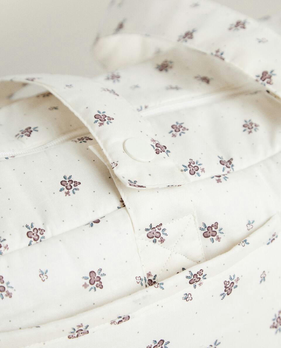 FLORAL PRINT MATERNITY BAG