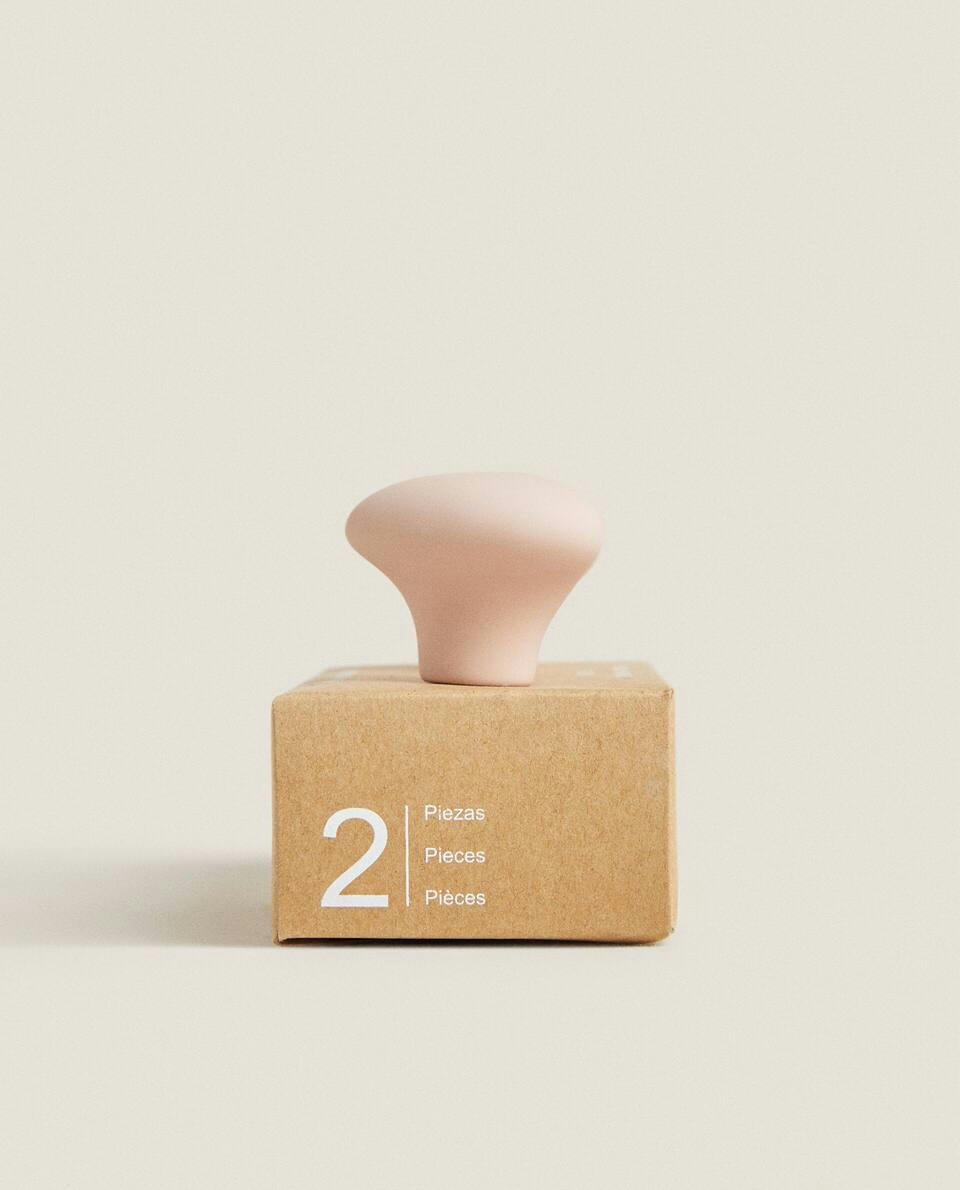 HEART DOOR KNOB (PACK OF 2)