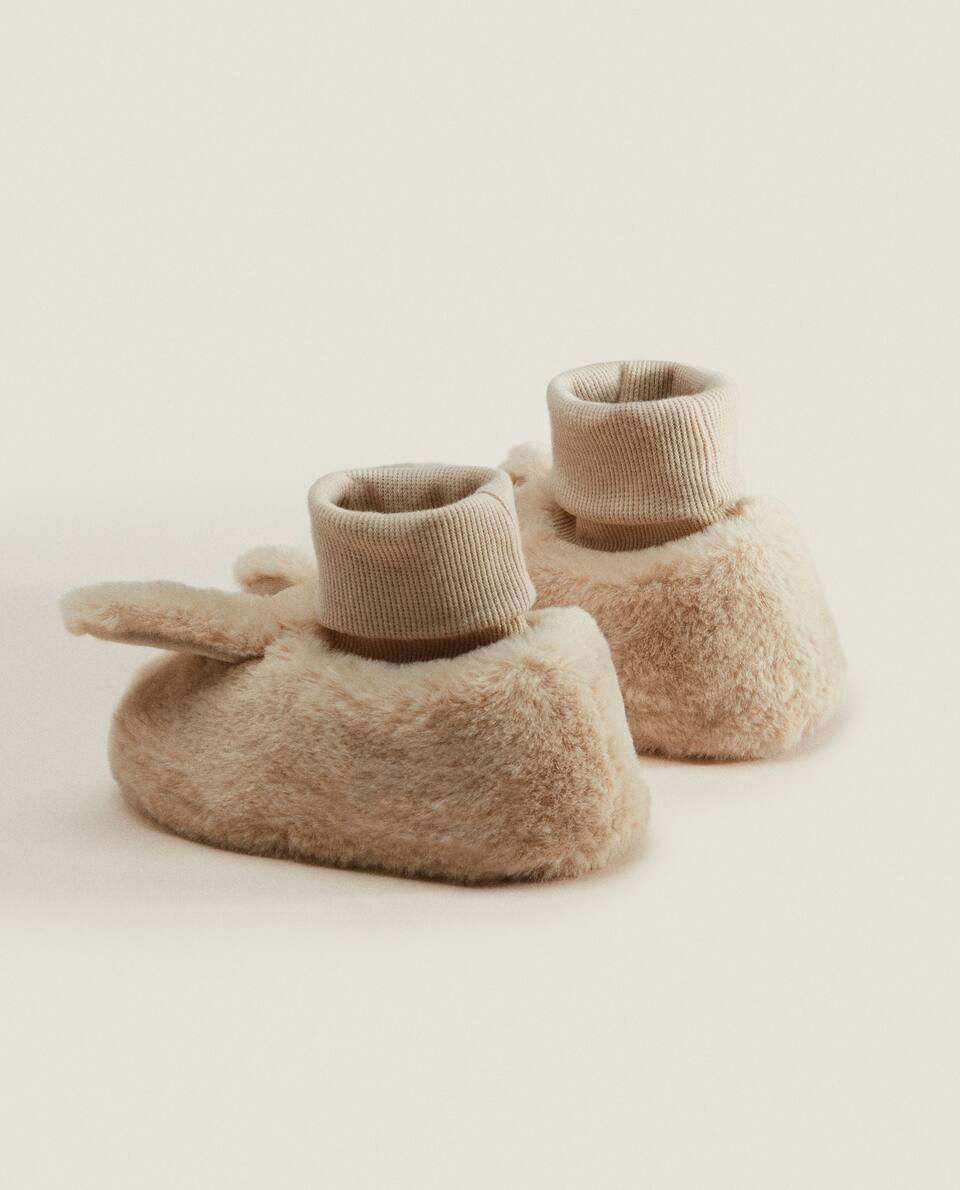 FUZZY BUNNY SLIPPERS