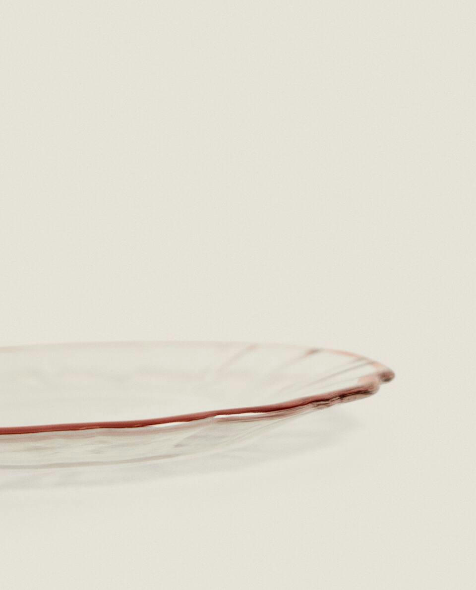 GLASS SIDE PLATE