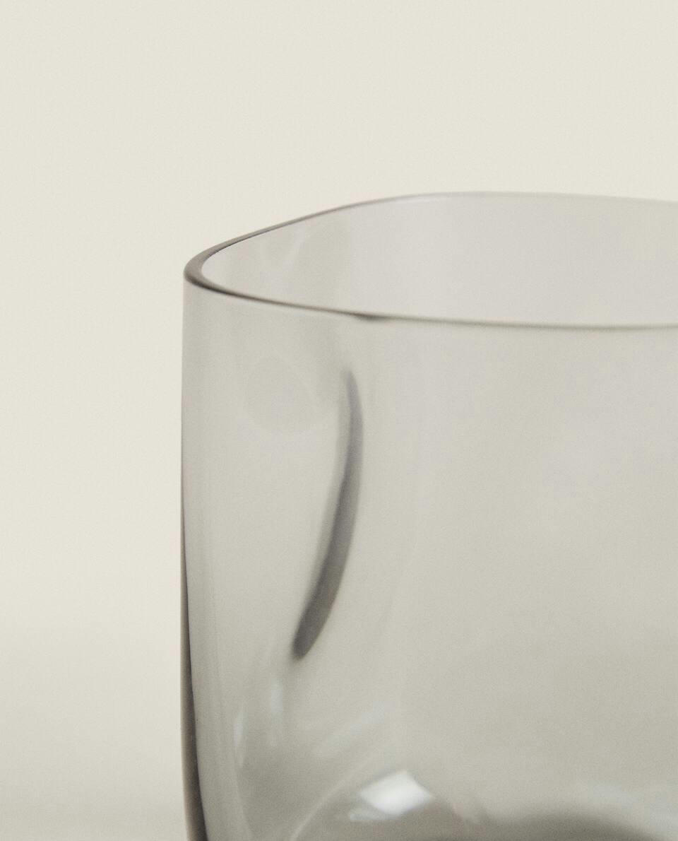 IRREGULAR GLASS TUMBLER