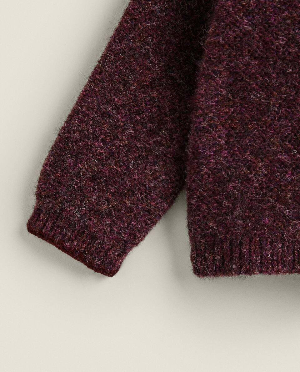 ALPACA BABY CARDIGAN