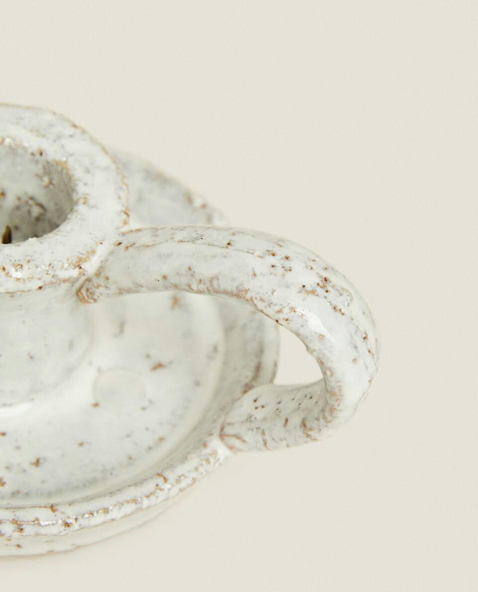 MINI CLAY CANDLESTICK