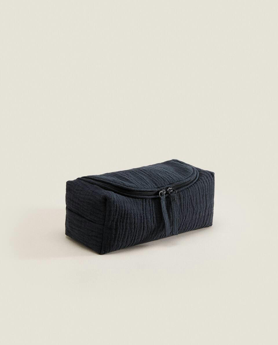 LINEN TOILETRY BAG