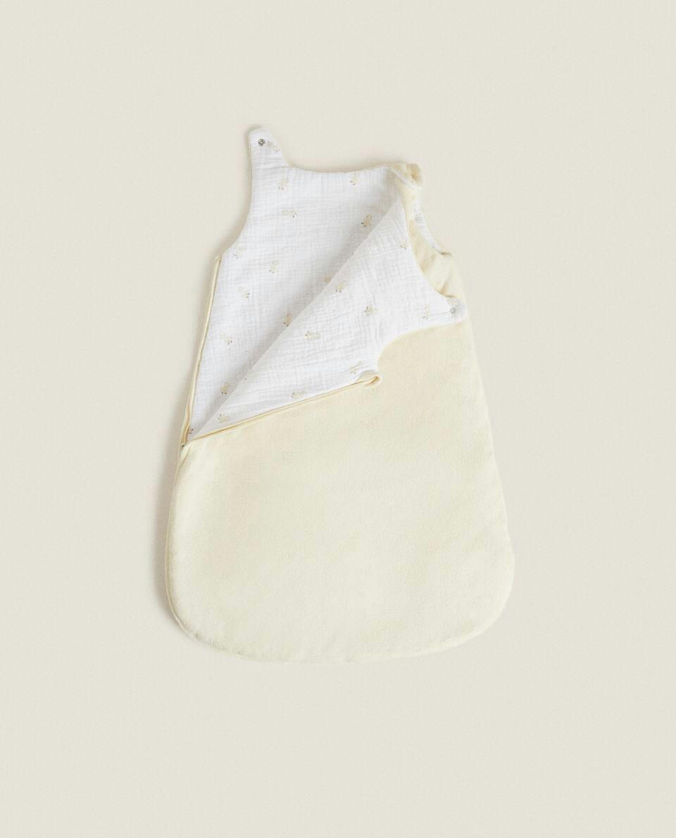 DUCK PRINT MUSLIN SLEEPING BAG