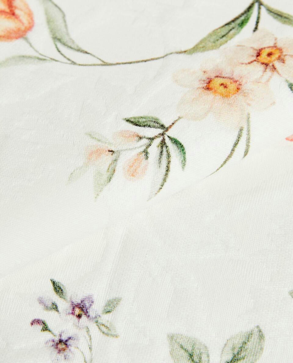 FLORAL JACQUARD NAPKINS (PACK OF 2)