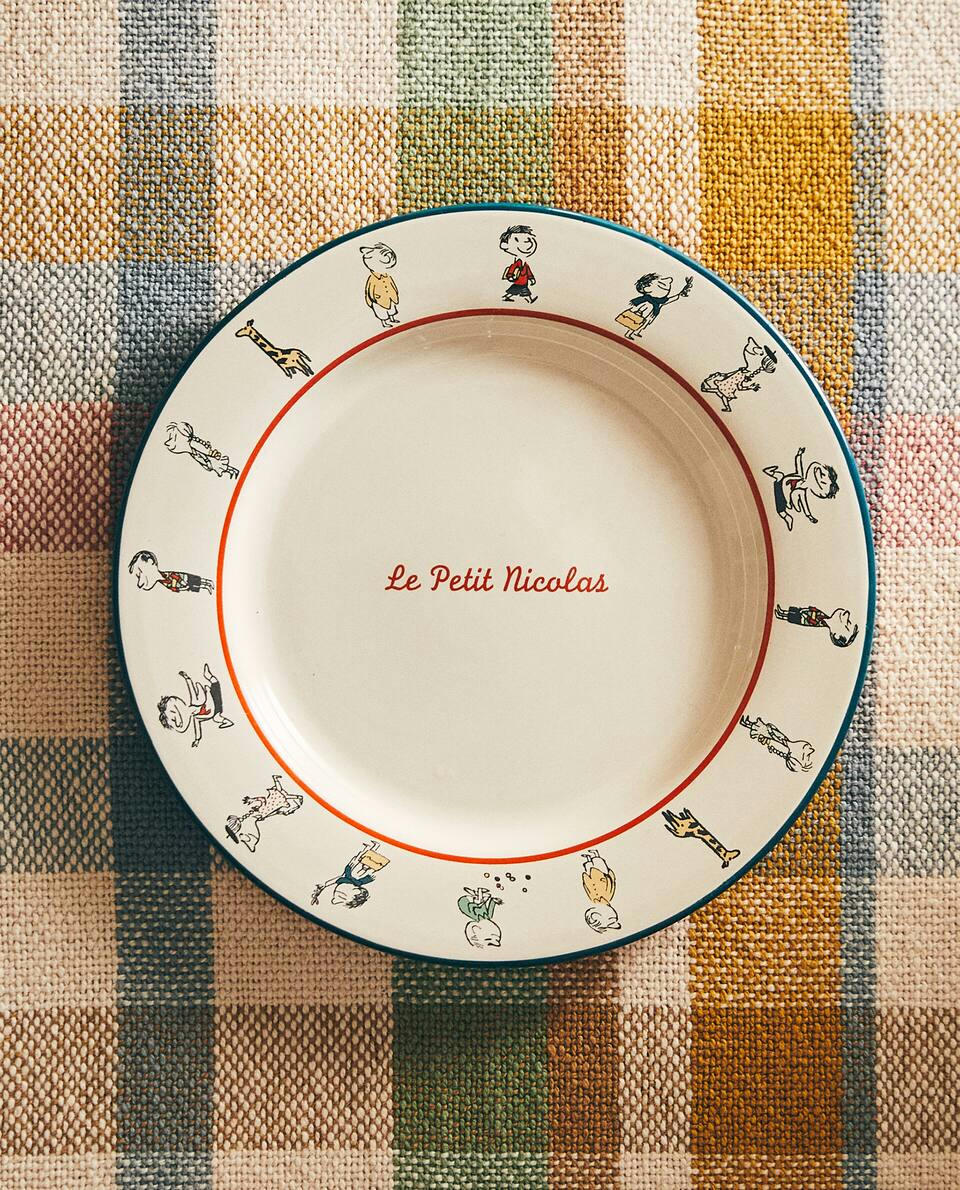 CHILDREN'S LE PETIT NICOLAS ? STONEWARE PLATE