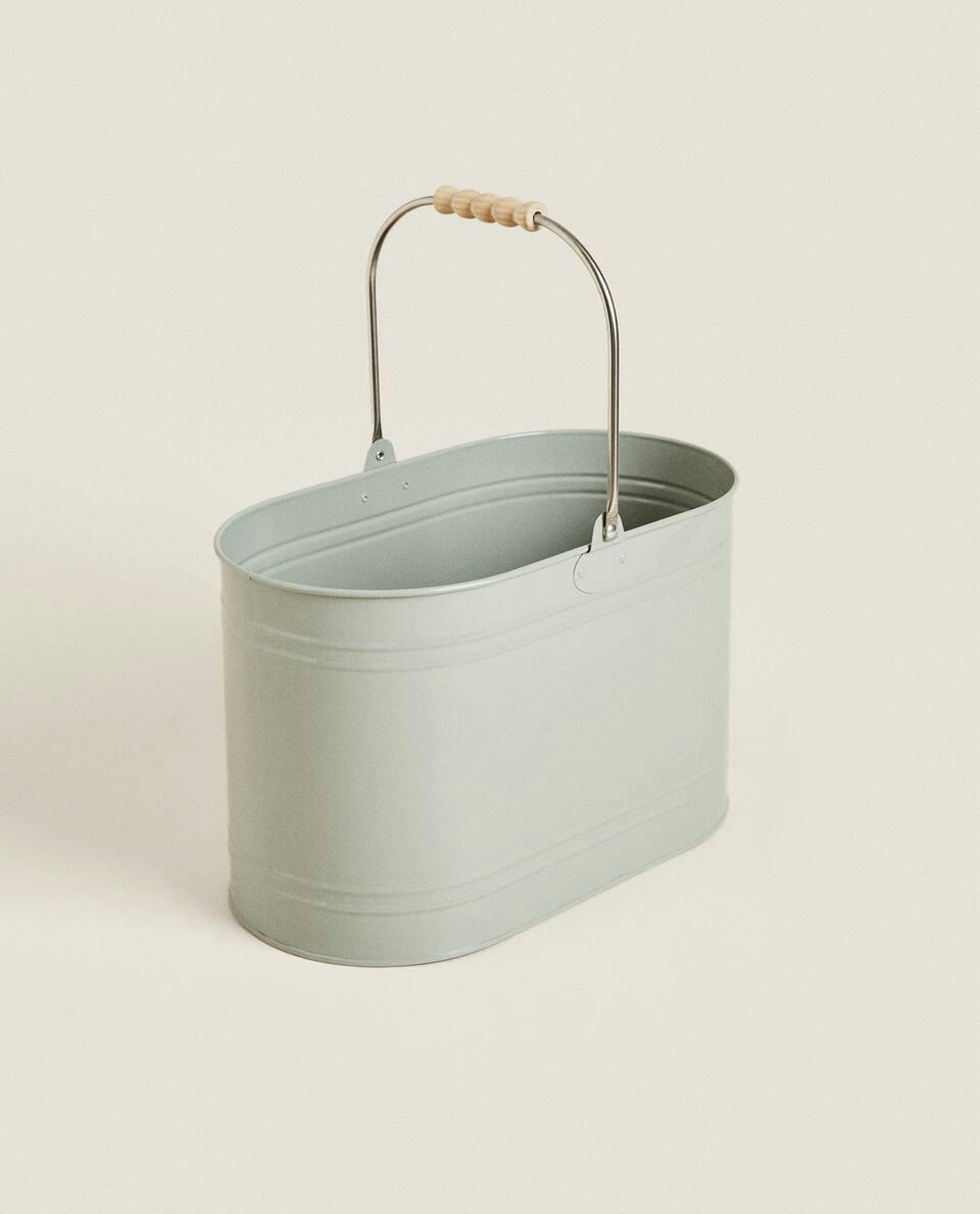 LACQUERED STEEL BUCKET