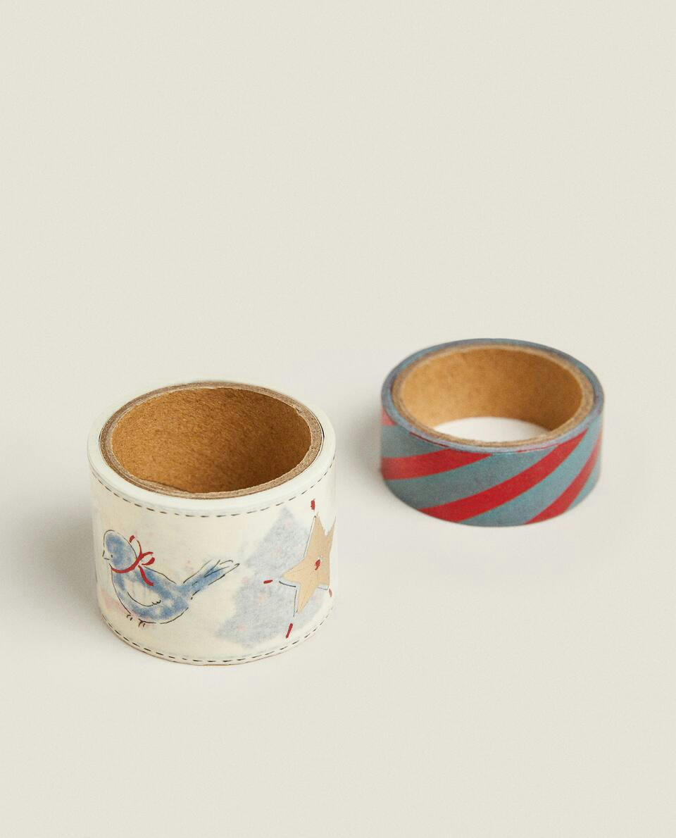CHILDREN’S CHRISTMAS STICKY TAPE (PACK OF 2)