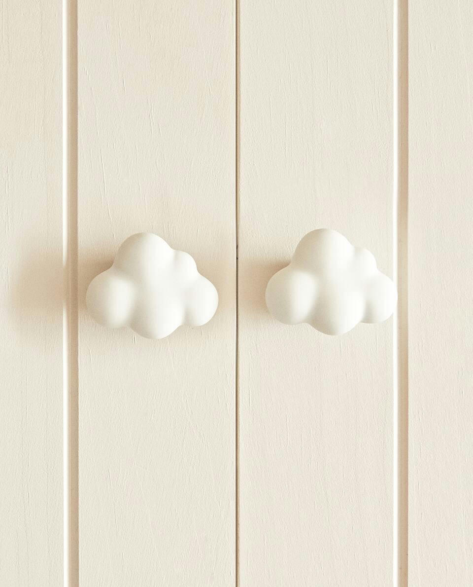 CLOUD DOOR KNOB (PACK OF 2)