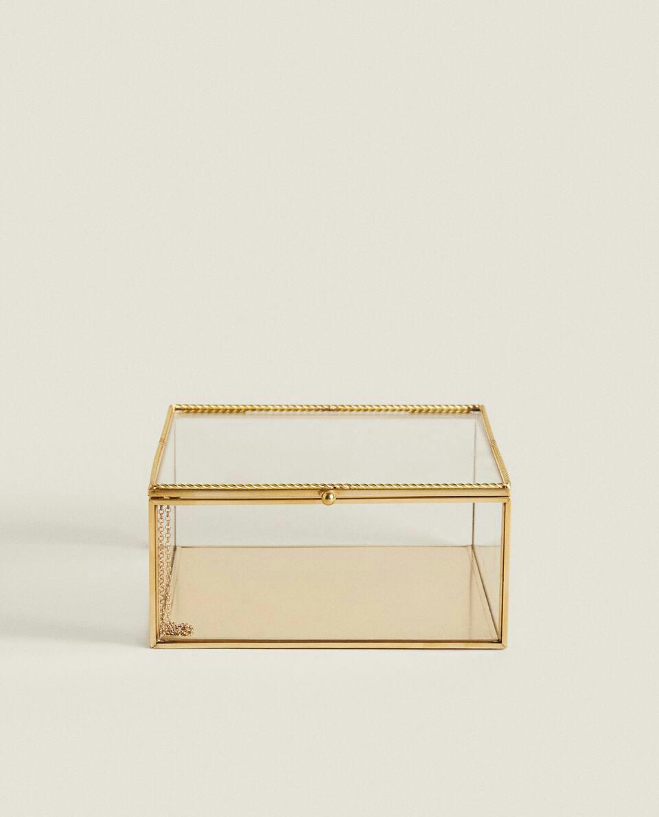 GOLD METAL BOX