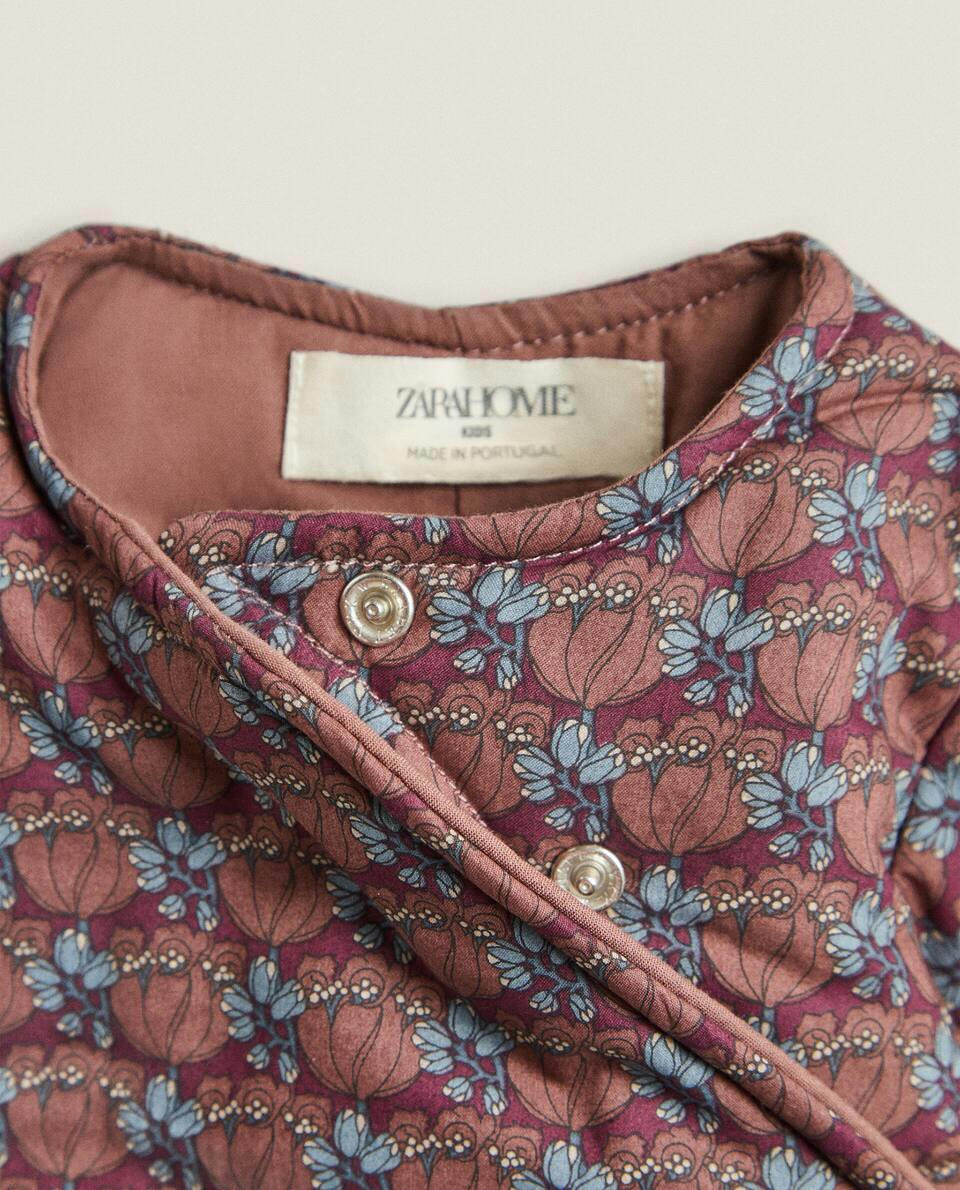 MADE WITH LIBERTY FABRIC CHILDREN'S BODYSUIT