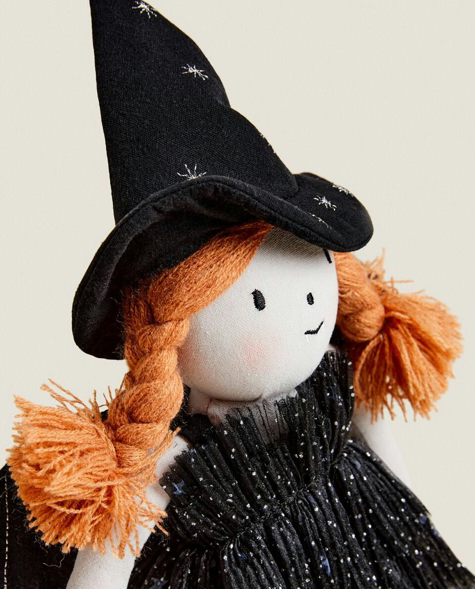 KIDS’ HALLOWEEN WITCH SOFT TOY