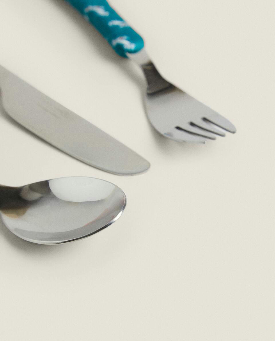 CHILDREN'S LE PETIT NICOLAS ? CUTLERY SET (SET OF 3)