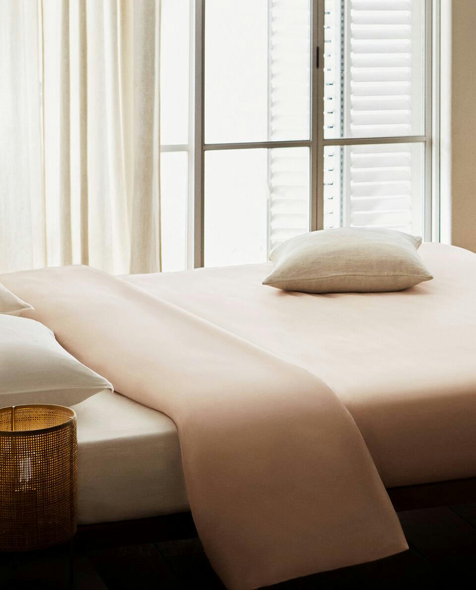 (180 THREAD COUNT) COTTON PERCALE DUVET COVER