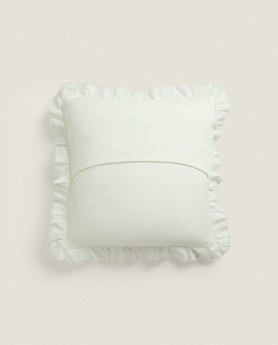 CHILDREN’S CROCHET JACQUARD CUSHION COVER