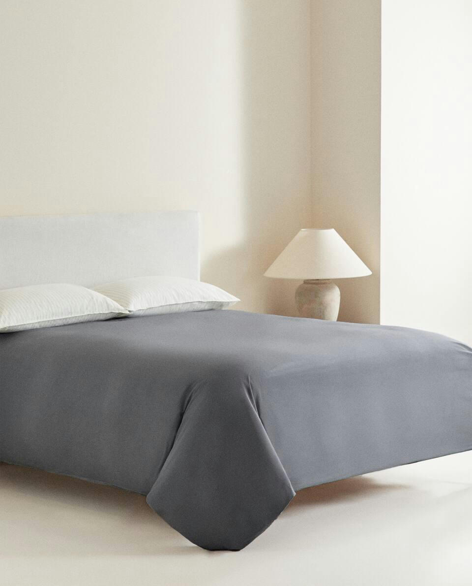 (300 THREAD COUNT) COTTON PERCALE DUVET COVER