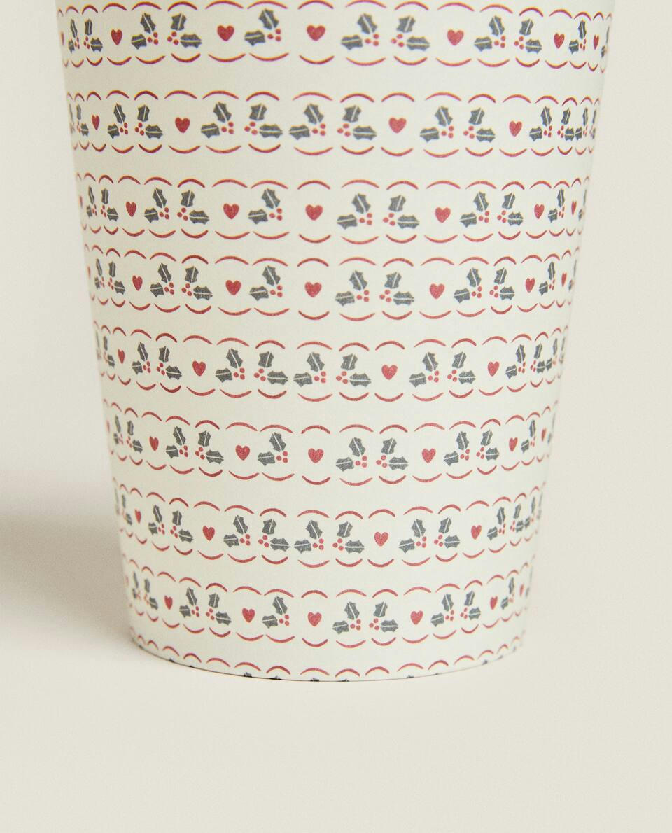 PACK OF CHILDREN’S CHRISTMAS PAPER CUPS (PACK OF 12)