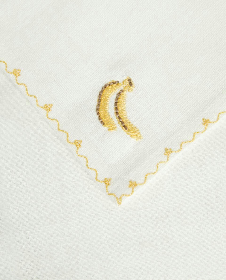 NAPKIN WITH EMBROIDERED BANANA (PACK OF 2)