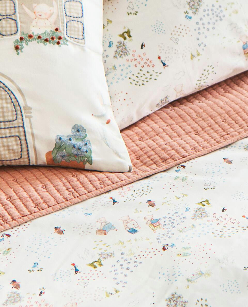 THREE LITTLE PIGS DUVET COVER