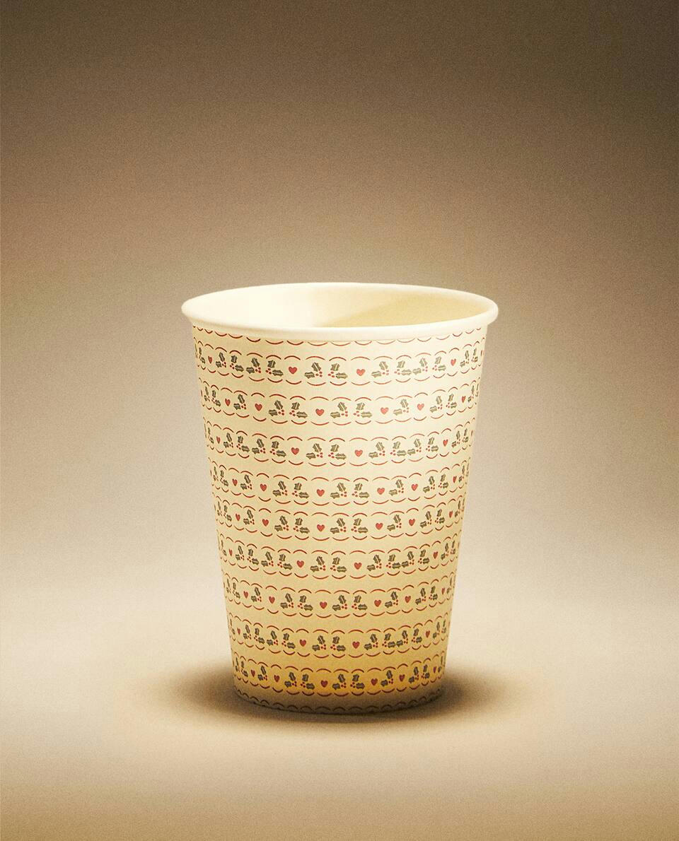 PACK OF CHILDREN’S CHRISTMAS PAPER CUPS (PACK OF 12)