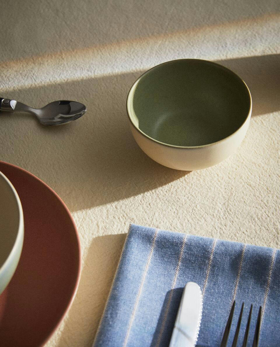 COLOURED MINI STONEWARE BOWL