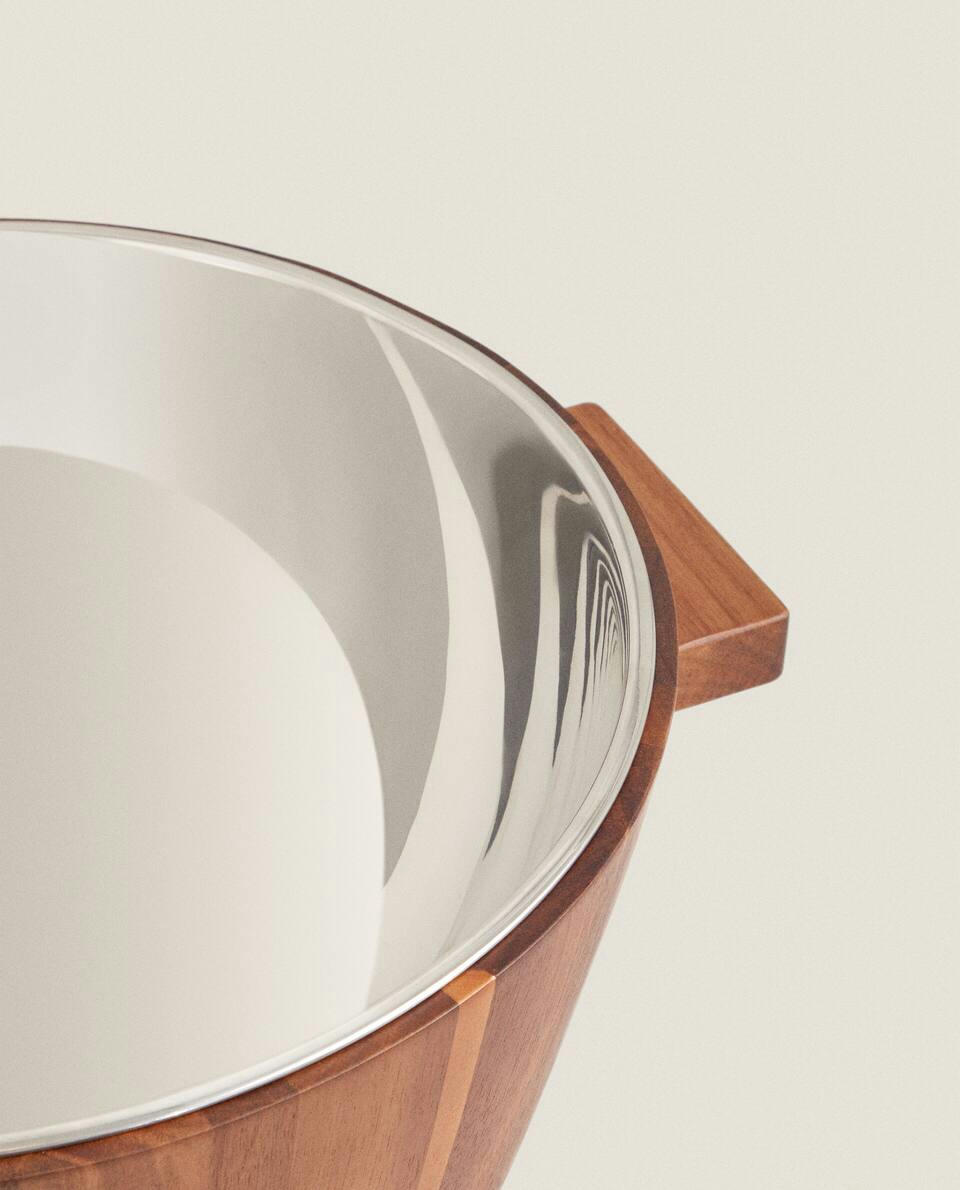 WOODEN BOTTLE COOLER