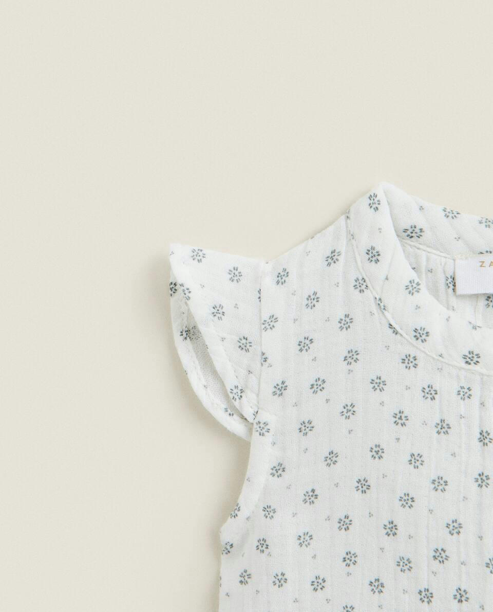 FLORAL BABY SHIRT