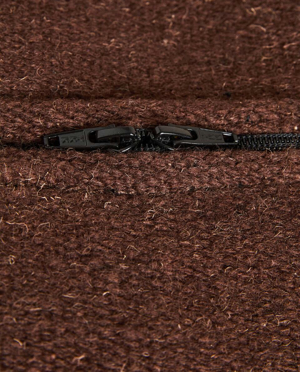 MULTICOLOURED WOOL TRAVEL BAG