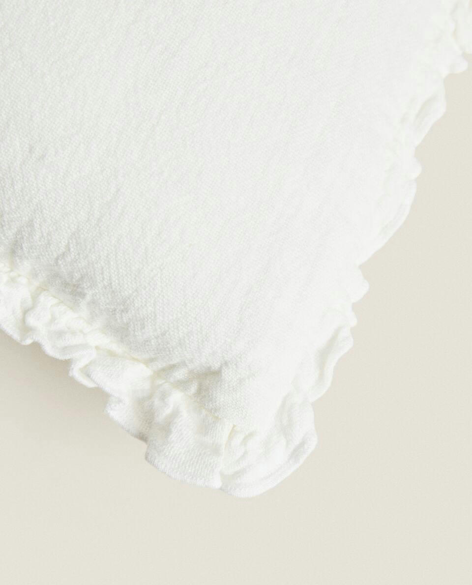 WASHED LINEN CUSHION COVER