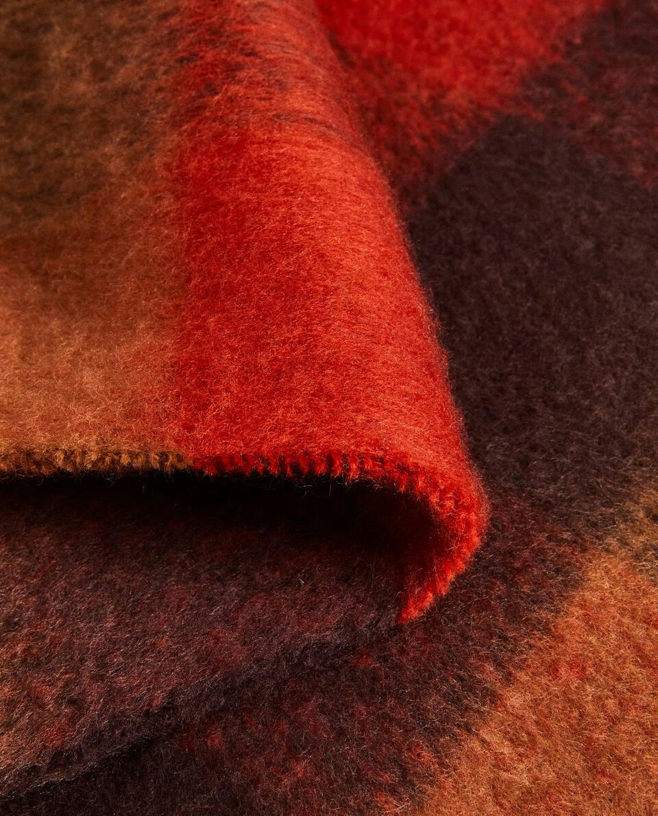 FRAYED CHECKED BLANKET