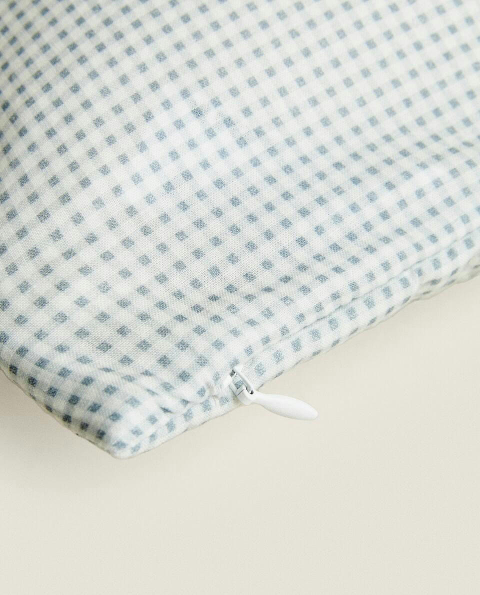 FLORAL PATCHWORK CUSHION COVER