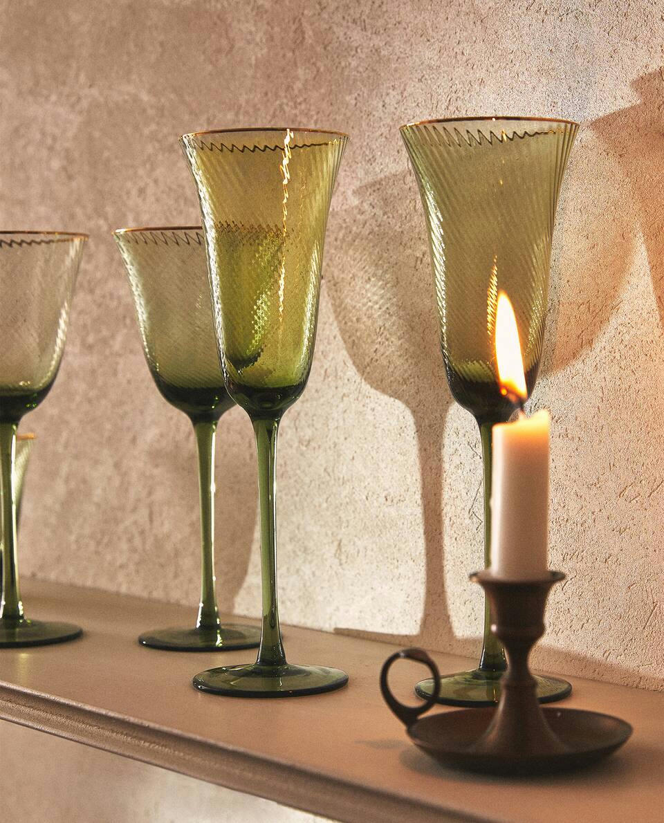 CHRISTMAS GLASSWARE