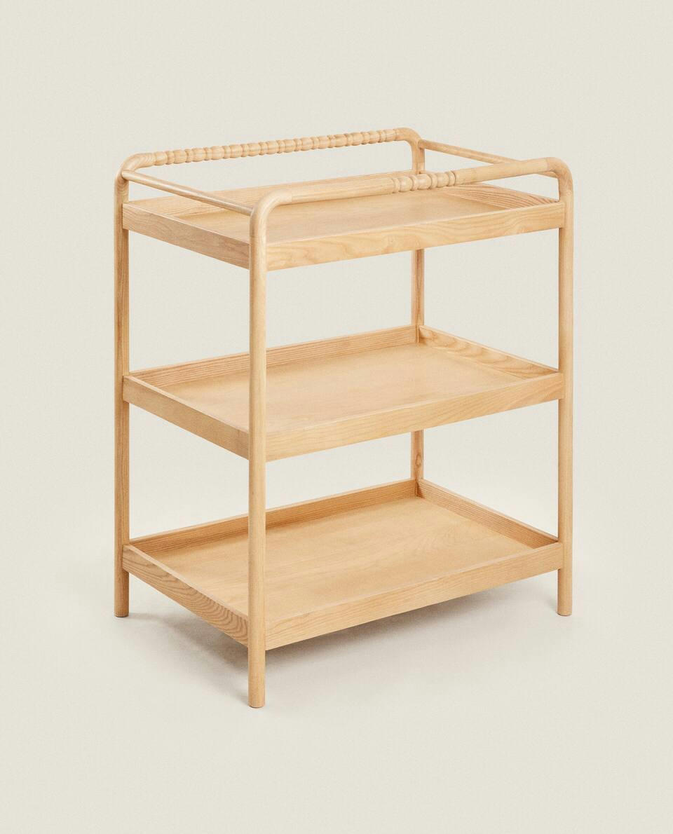 WOODEN BABY CHANGING MAT