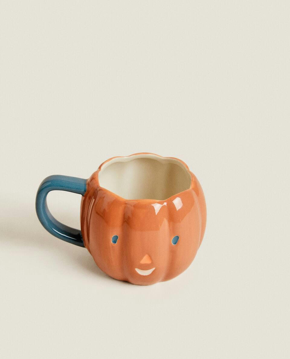 KIDS’ HALLOWEEN PUMPKIN MUG