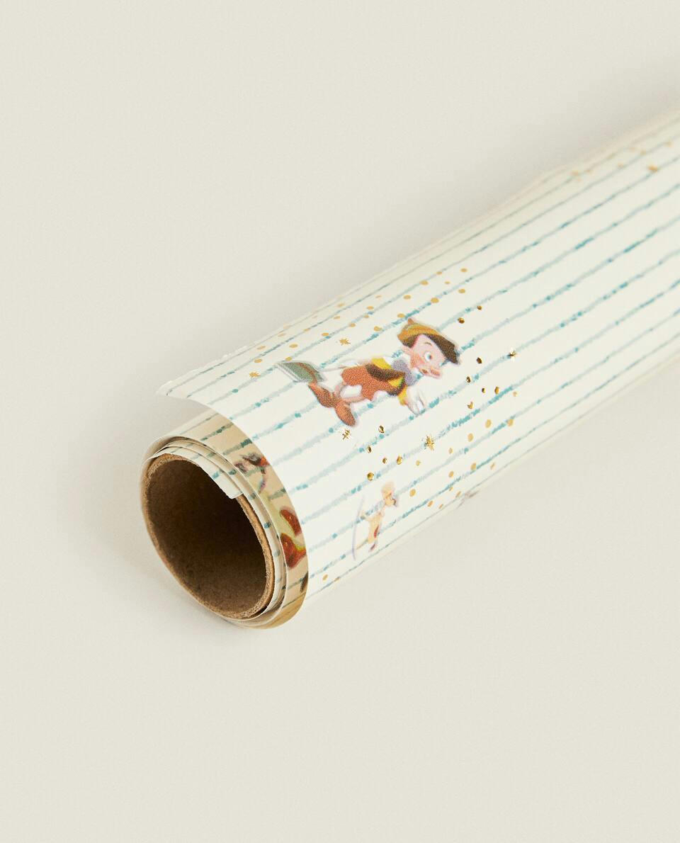CHILDREN’S PINOCCHIO ? DISNEY CHRISTMAS WRAPPING PAPER