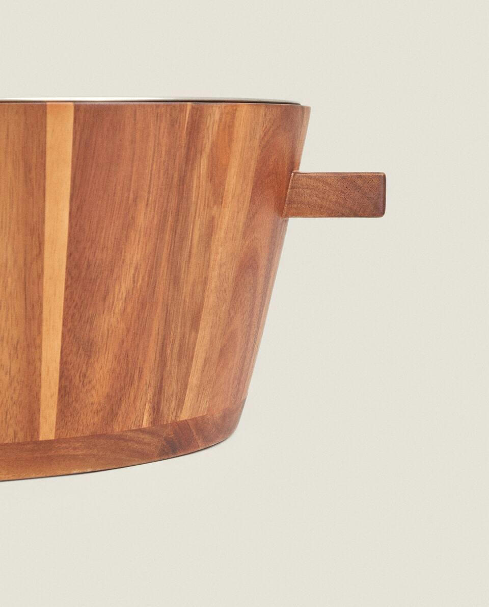 WOODEN BOTTLE COOLER