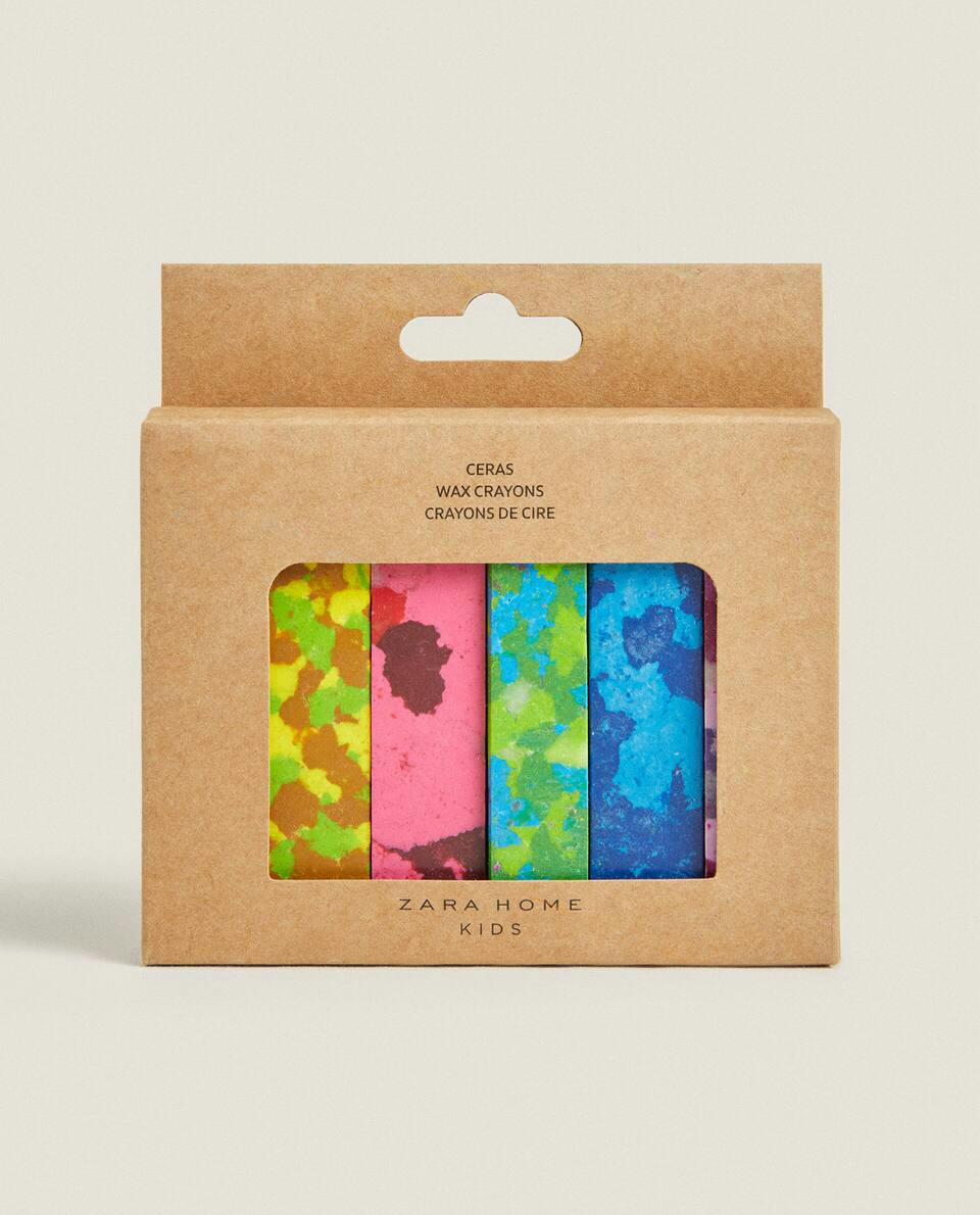 MULTICOLOURED CRAYONS (PACK OF 6)