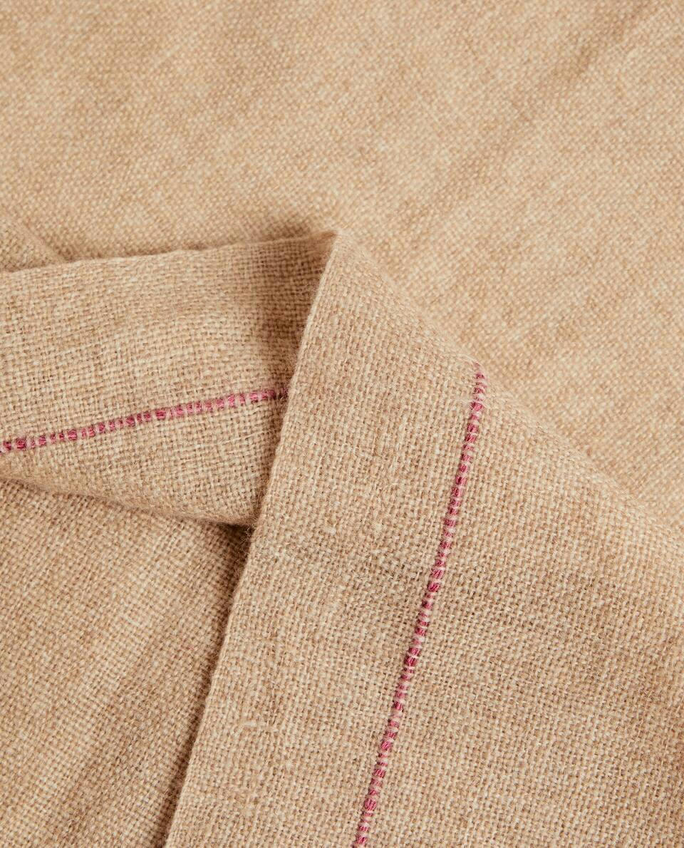 X áBBATTE WOOL AND CASHMERE BLANKET