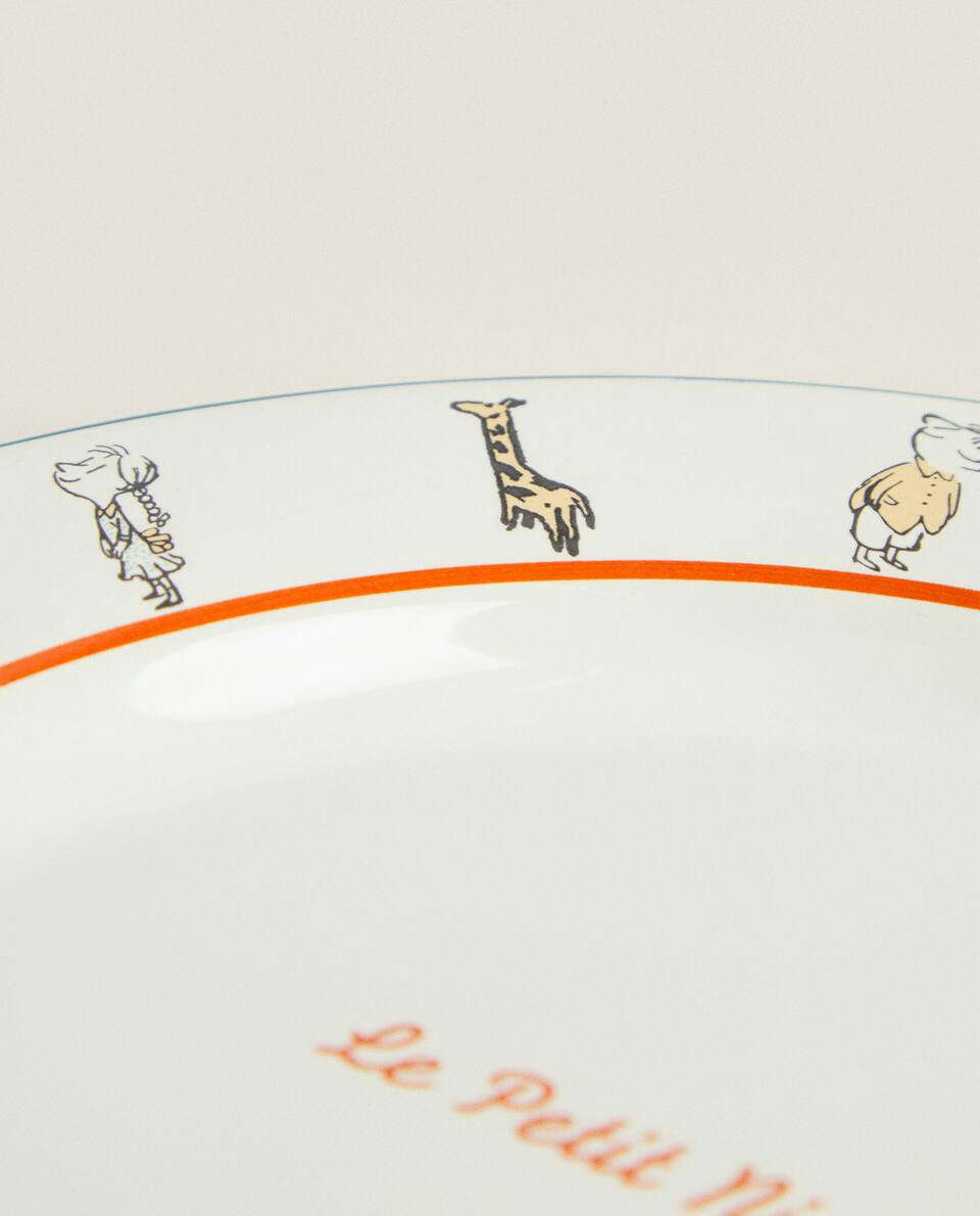 CHILDREN'S LE PETIT NICOLAS ? STONEWARE PLATE