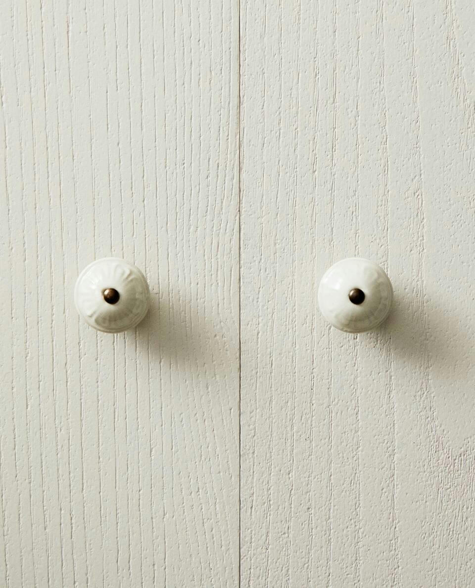 CERAMIC DOOR KNOB (PACK OF 2)