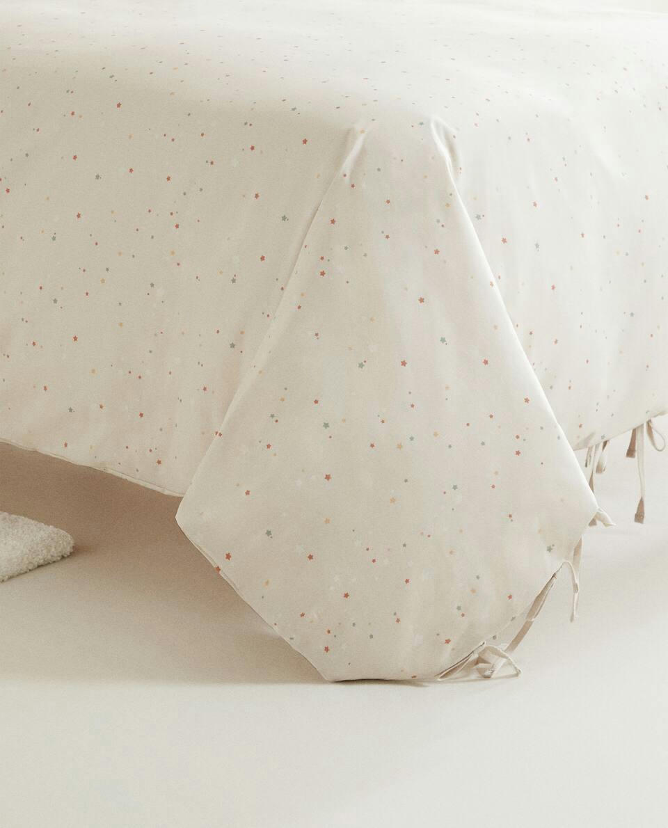STAR PRINT FITTED SHEET