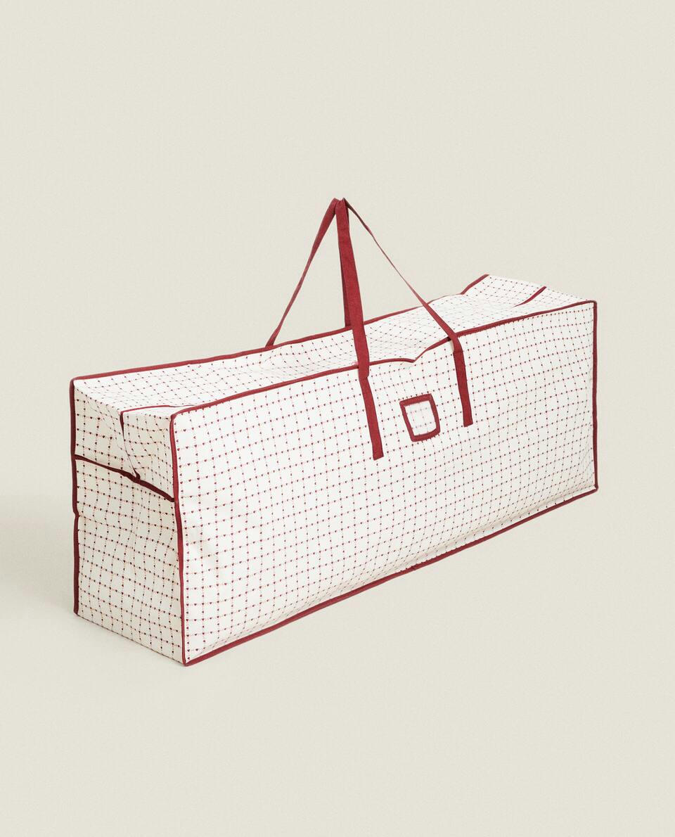 CHRISTMAS CHILDREN’S STORAGE BAG WITH HEARTS