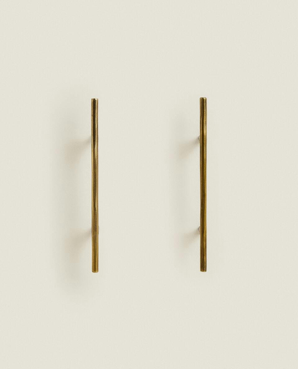 LONG GOLDEN METAL HANDLE (PACK OF 2)