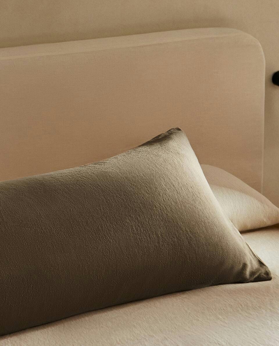 WASHED LINEN CUSHION COVER