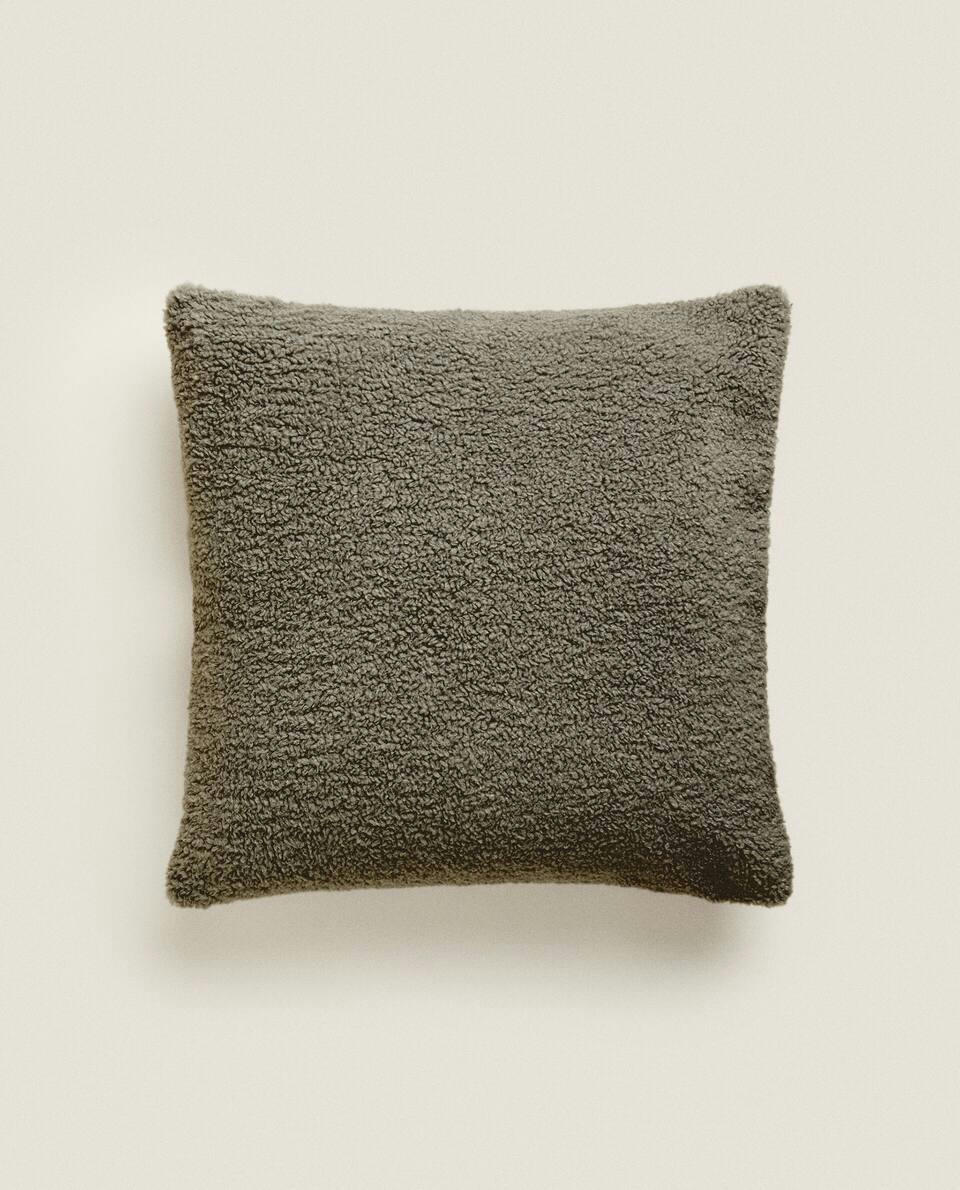 REVERSIBLE CHECK CUSHION COVER