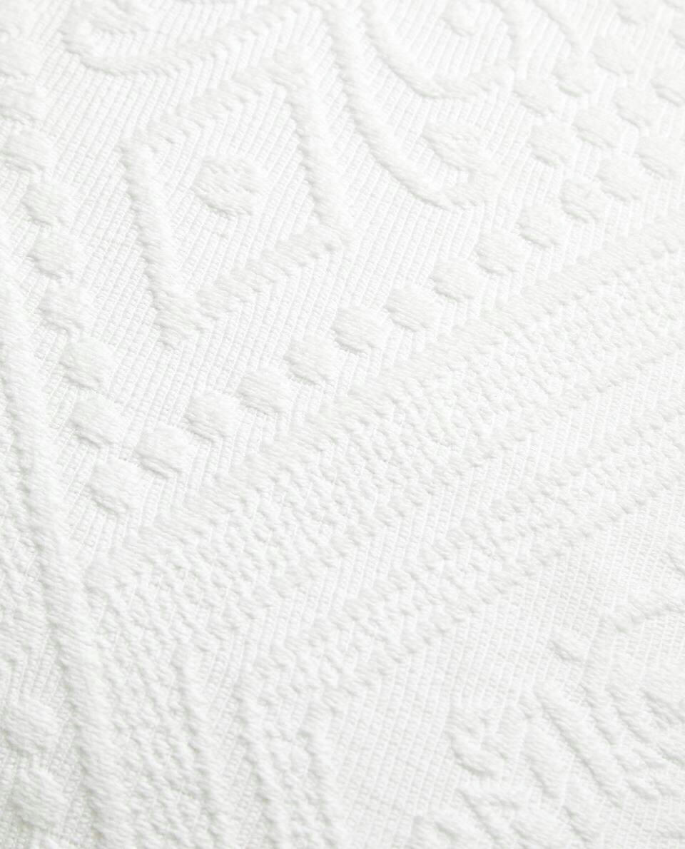 COTTON CUSHION COVER WITH GEOMETRIC DESIGN