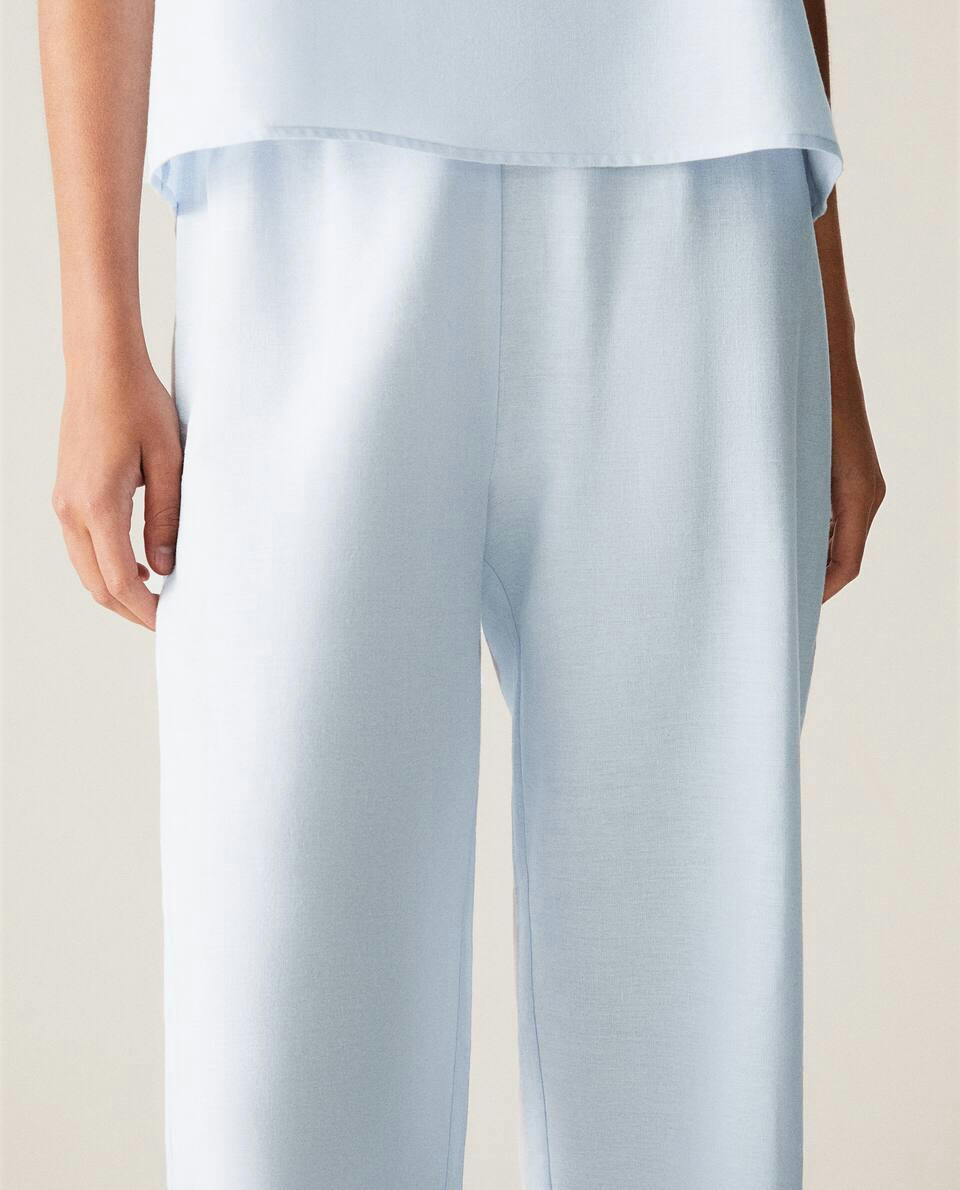 EMBROIDERED TROUSERS