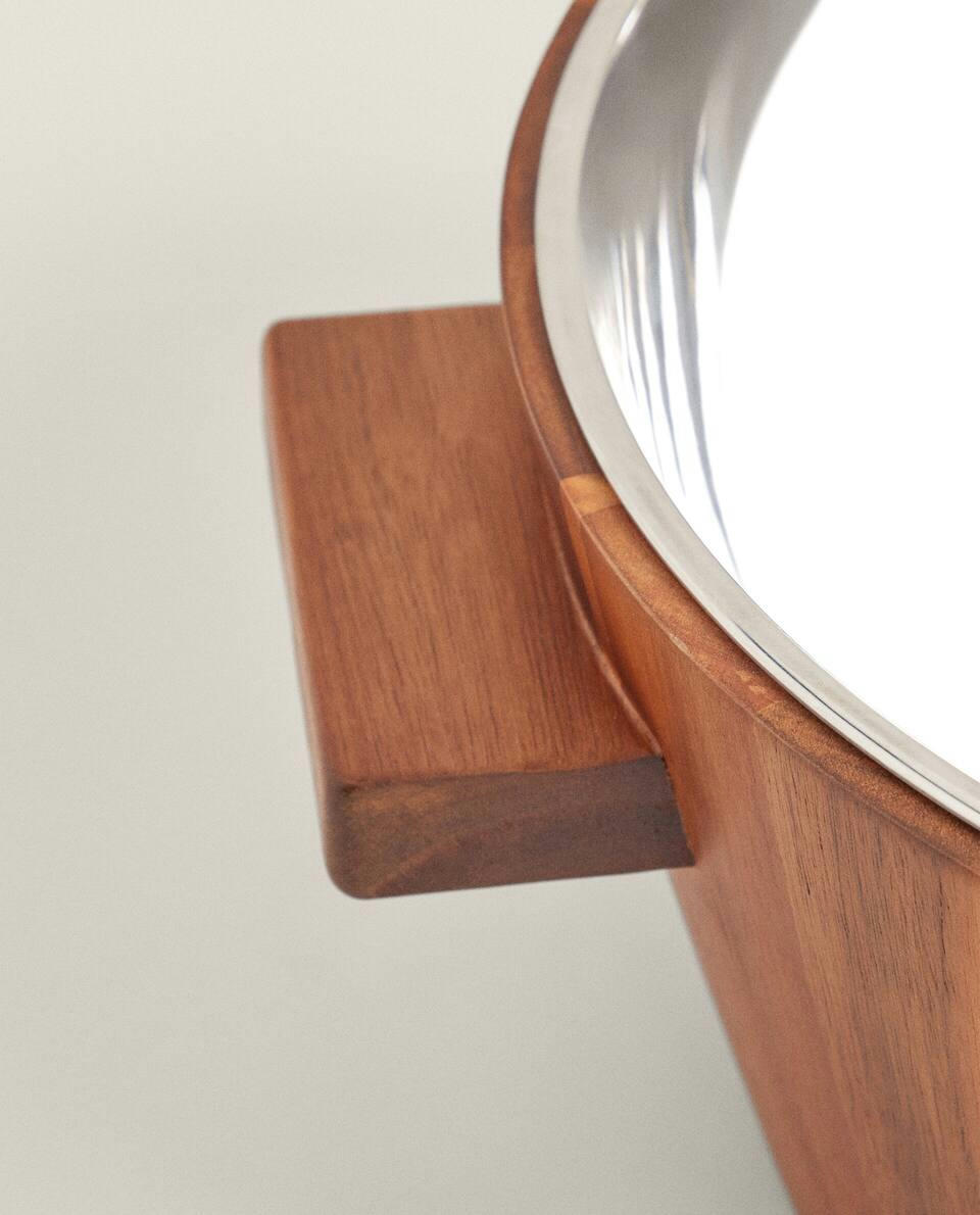 WOODEN BOTTLE COOLER